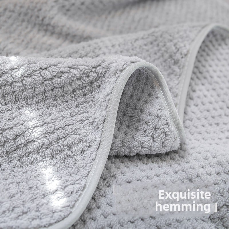 Thicken the bath towel