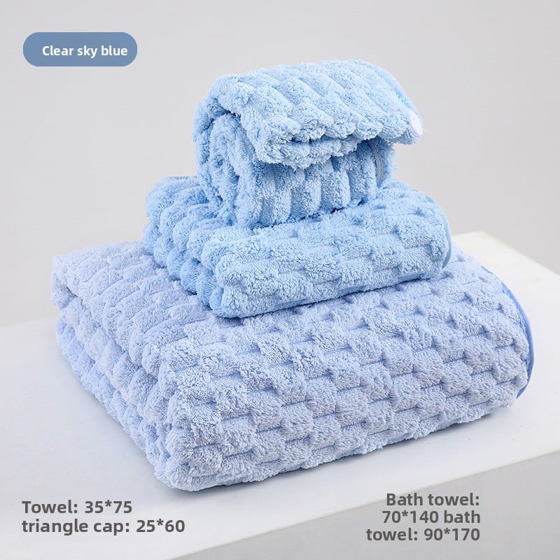 Thicken the bath towel