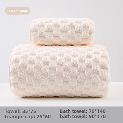 Thicken the bath towel
