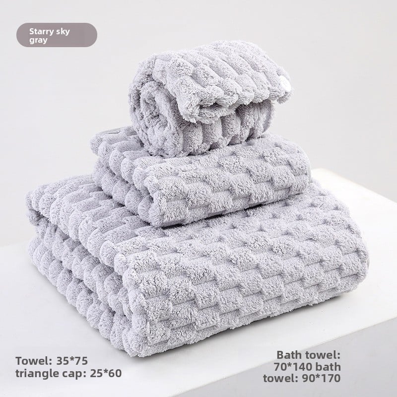 Thicken the bath towel