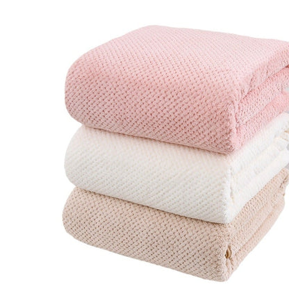 Thicken the bath towel