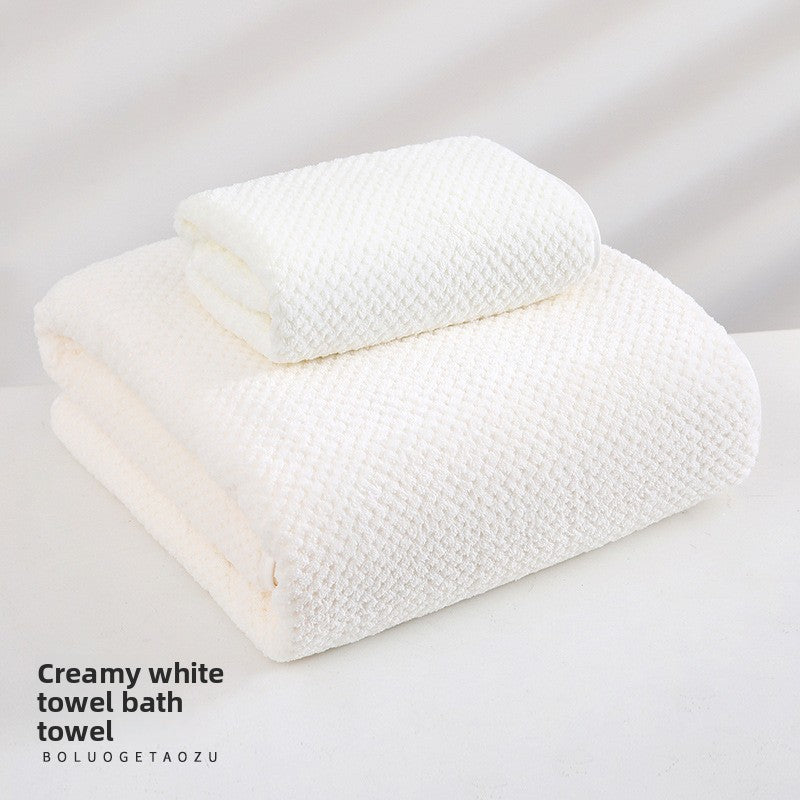 Thicken the bath towel