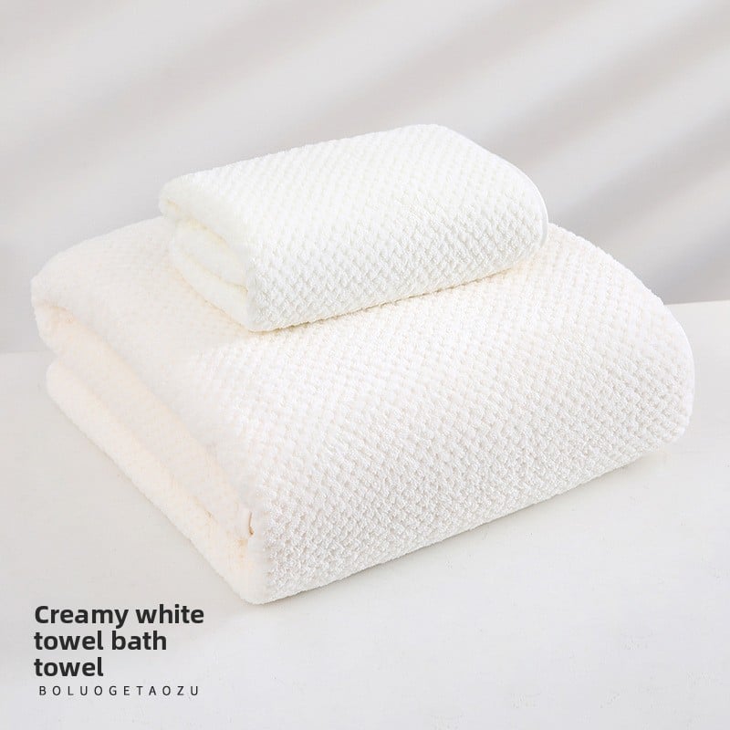 Thicken the bath towel