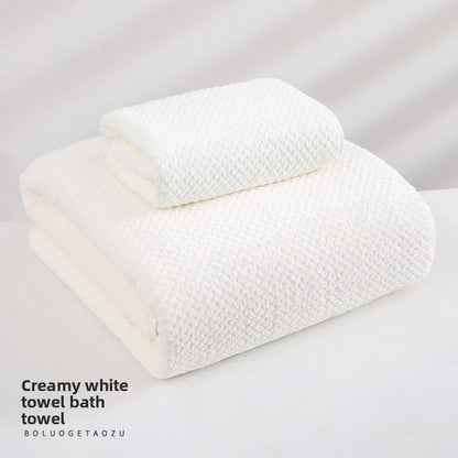 Thicken the bath towel