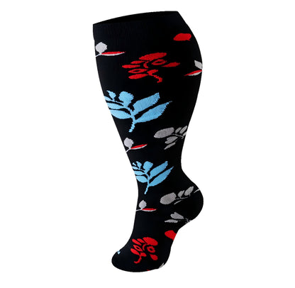 Thickened and oversized compression stockings