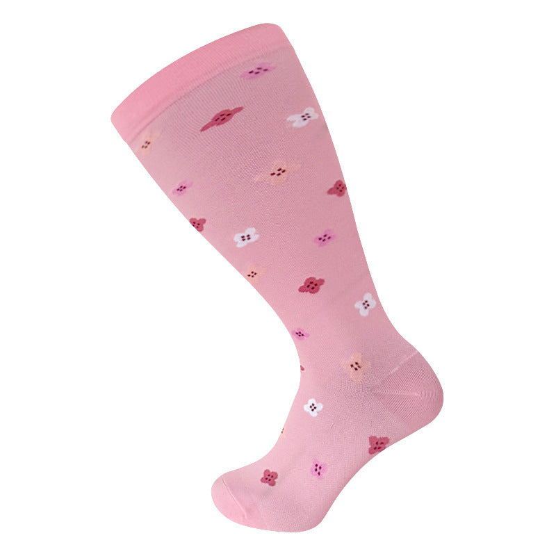 Thickened and oversized compression stockings