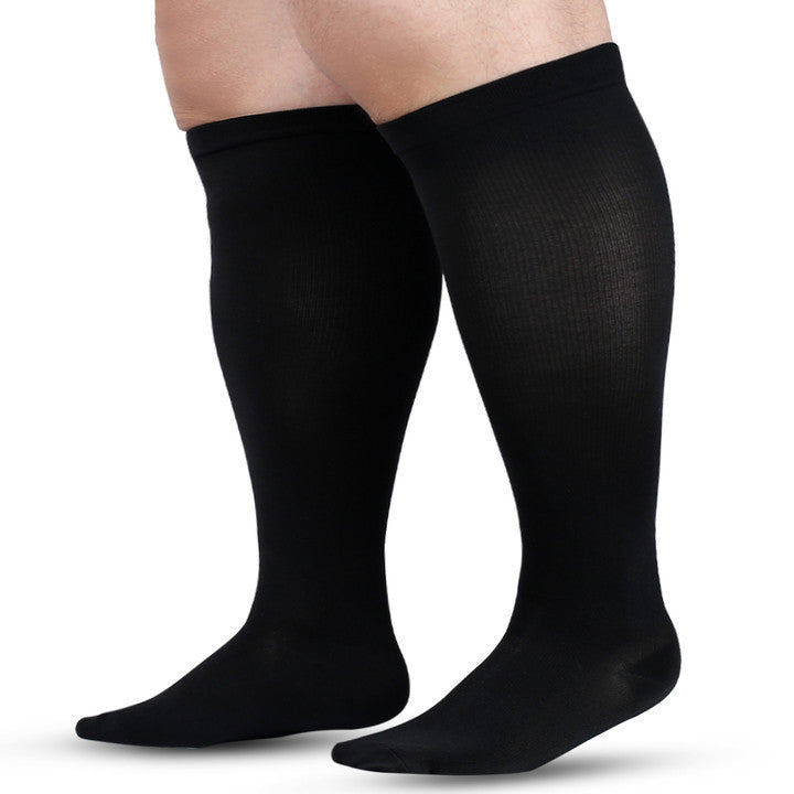 Thickened and oversized compression stockings