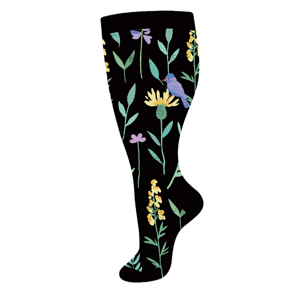 Thickened and oversized compression stockings