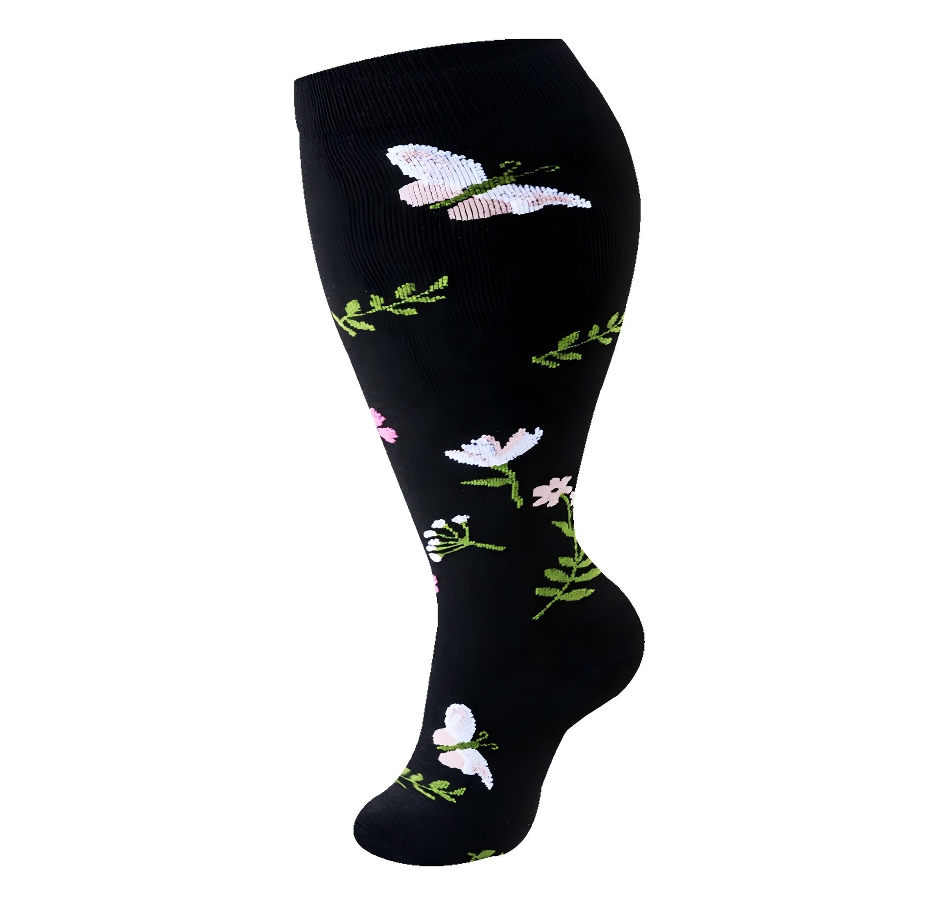 Thickened and oversized compression stockings