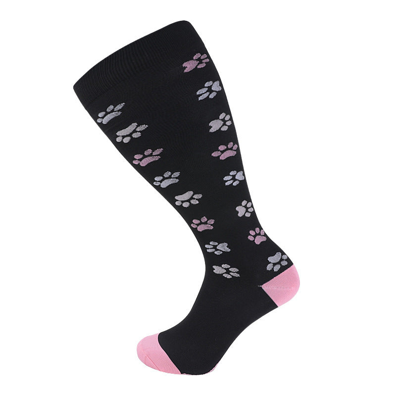 Thickened and oversized compression stockings