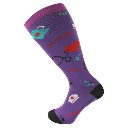 Thickened and oversized compression stockings