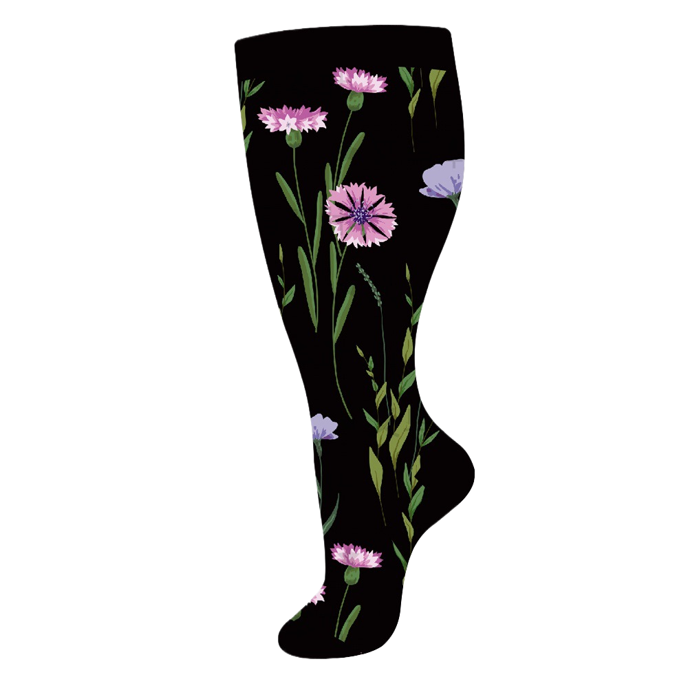Thickened and oversized compression stockings