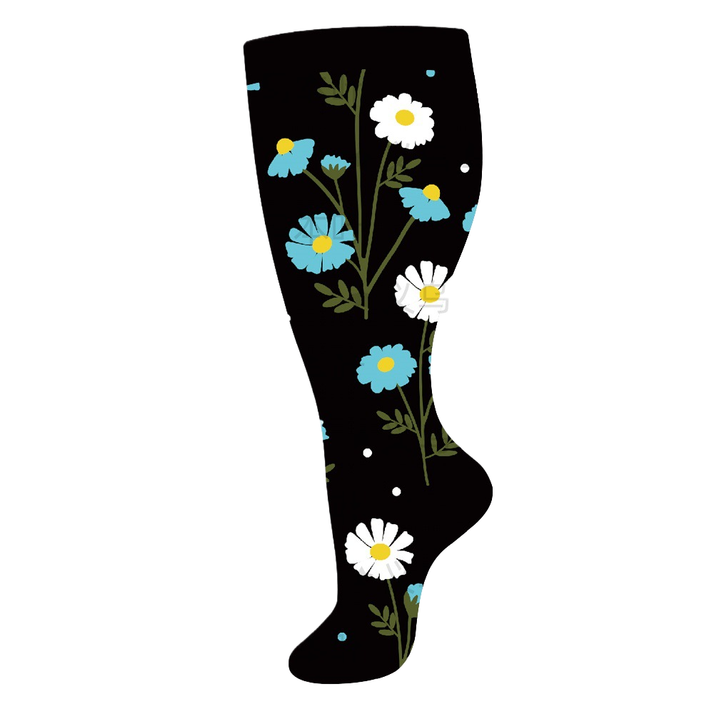 Thickened and oversized compression stockings