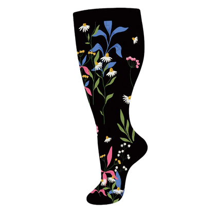 Thickened and oversized compression stockings