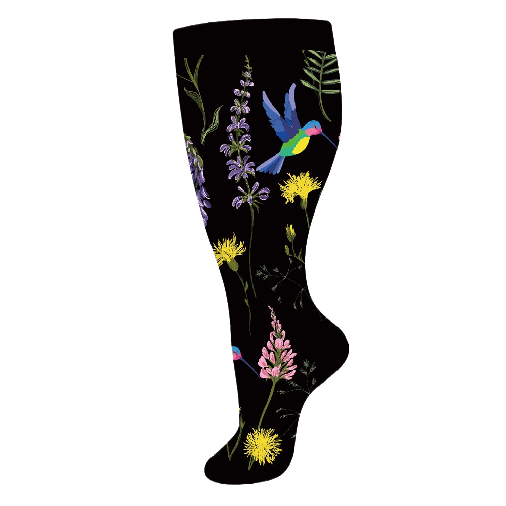 Thickened and oversized compression stockings