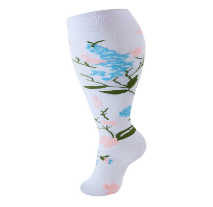Thickened and oversized compression stockings