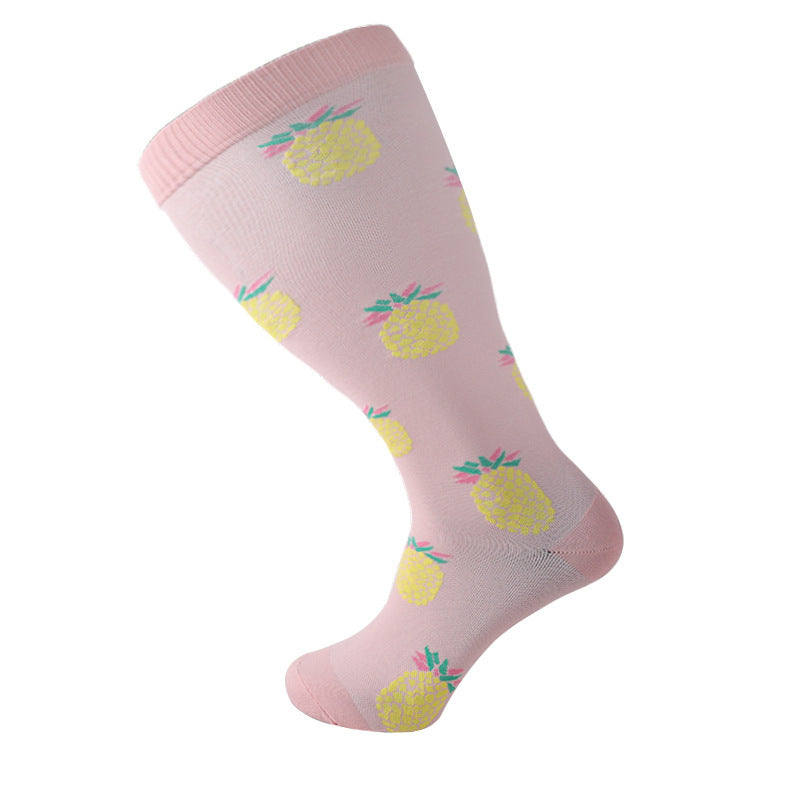 Thickened and oversized compression stockings