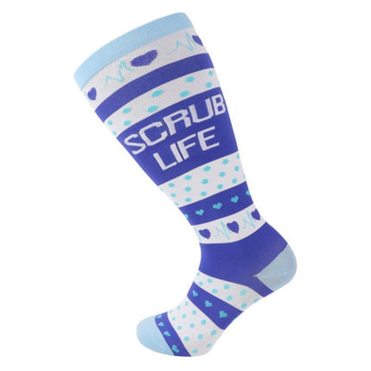 Thickened and oversized compression stockings
