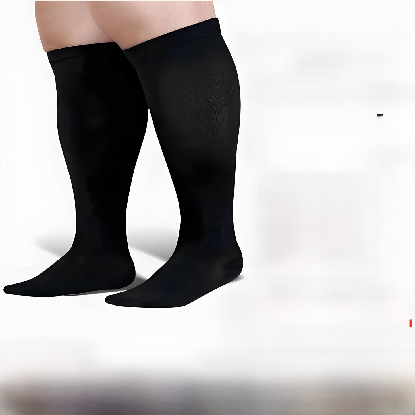 Thickened and oversized compression stockings