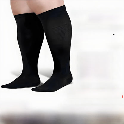 Thickened and oversized compression stockings