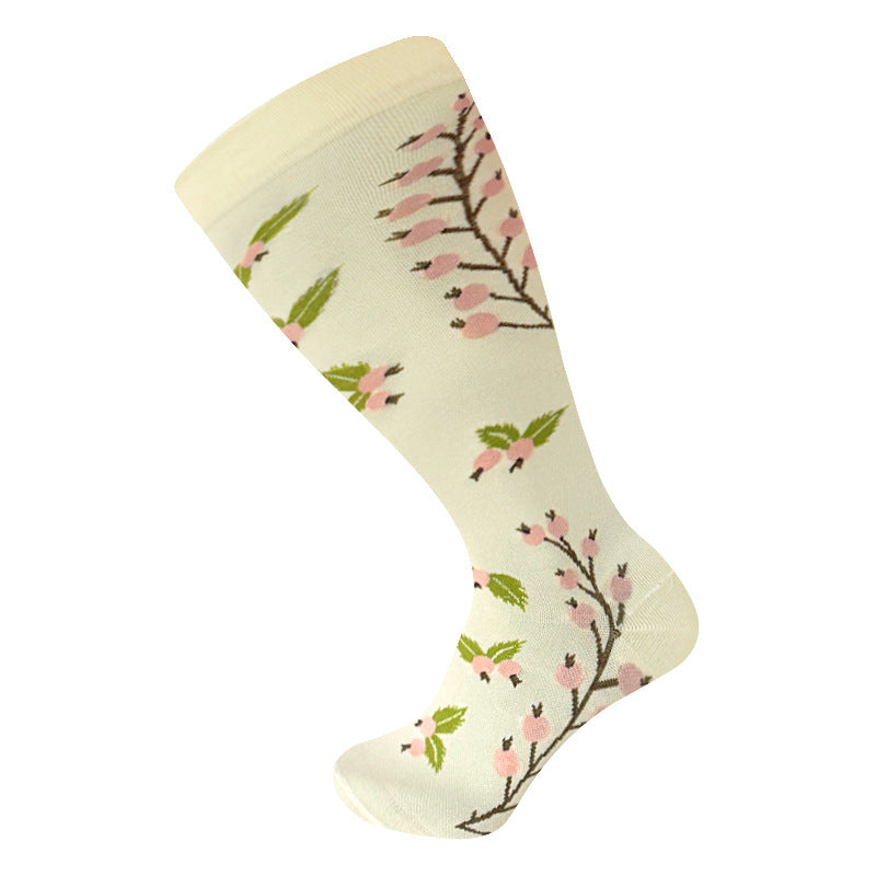 Thickened and oversized compression stockings