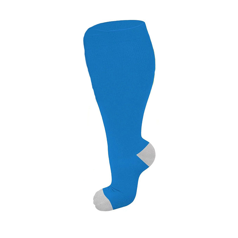 Thickened and oversized compression stockings
