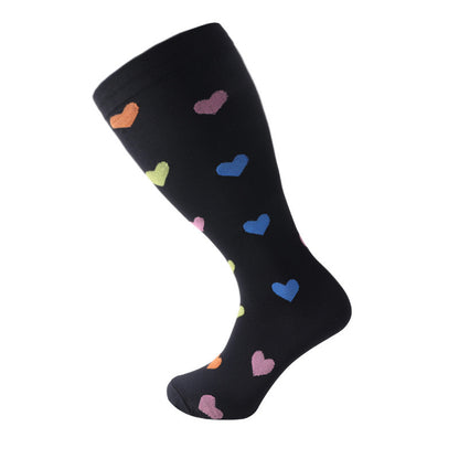 Thickened and oversized compression stockings
