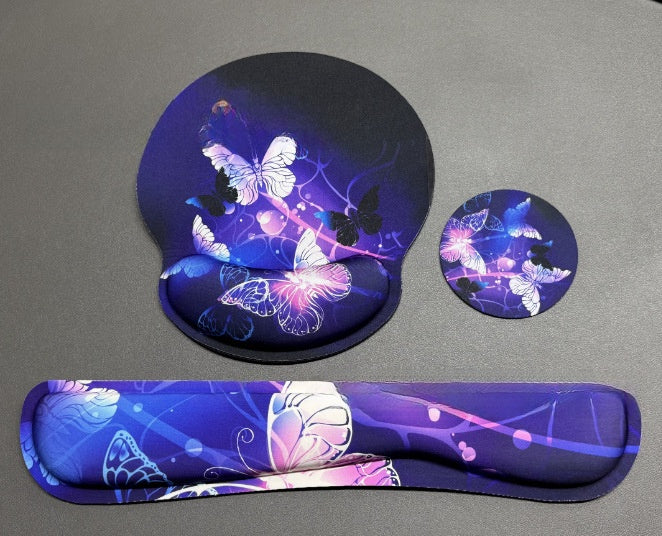 Thickened anti-slip memory foam mouse pad