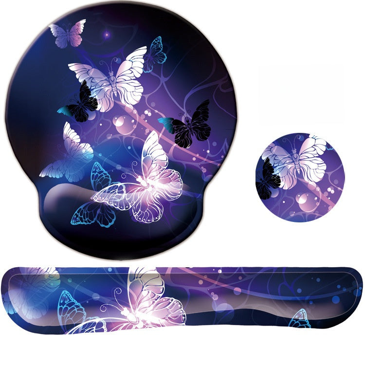 Thickened anti-slip memory foam mouse pad
