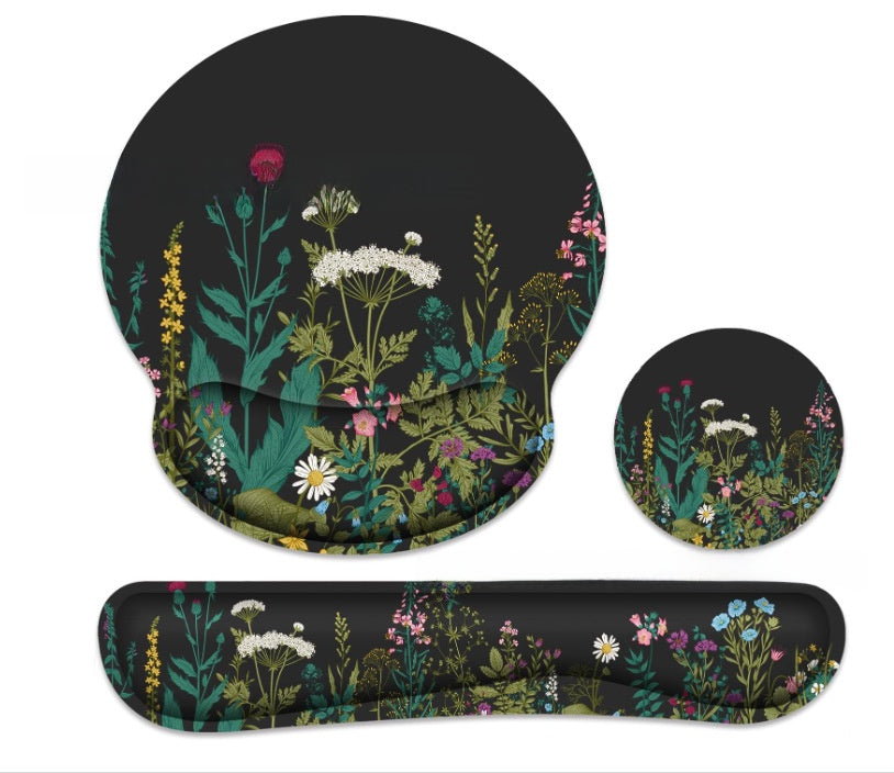 Thickened anti-slip memory foam mouse pad