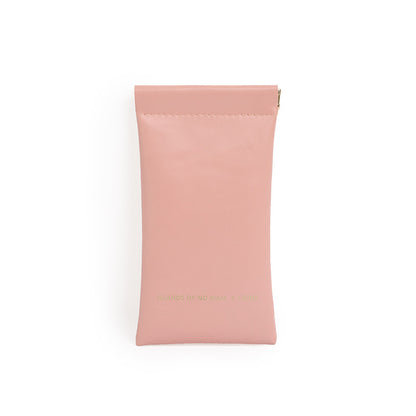 Thickened automatic closed PU cosmetic bag