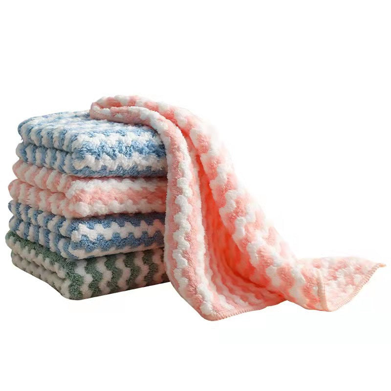 Thickened Bamboo Fiber Cleaning Towel