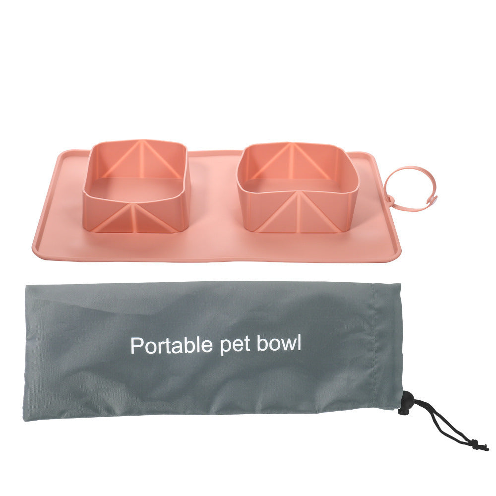 Thickened, Bite-Resistant, Non-Slip Pet Food Box