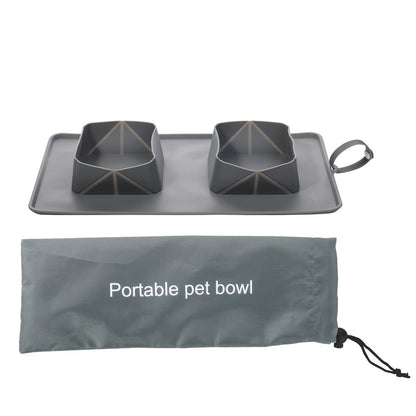 Thickened, Bite-Resistant, Non-Slip Pet Food Box