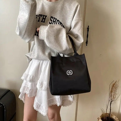 Thickened Canvas Women's Portable Handbag