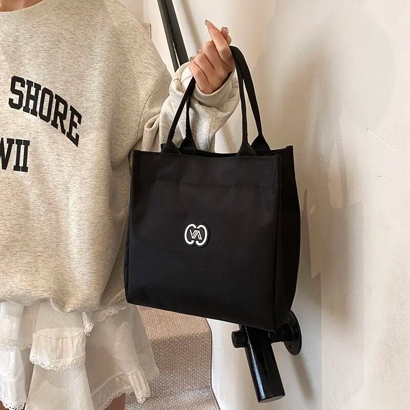 Thickened Canvas Women's Portable Handbag