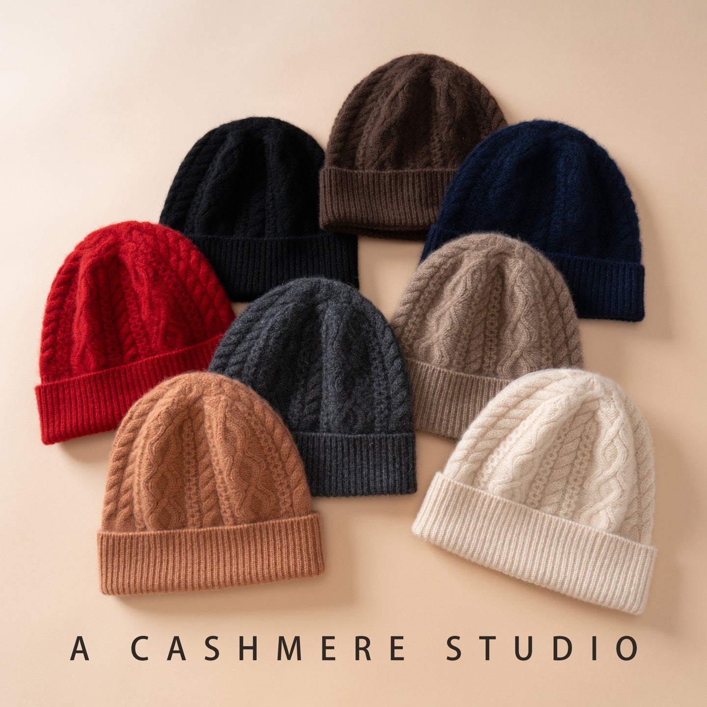 Thickened Cashmere Beanie