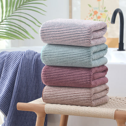 Thickened coral fleece bath towel