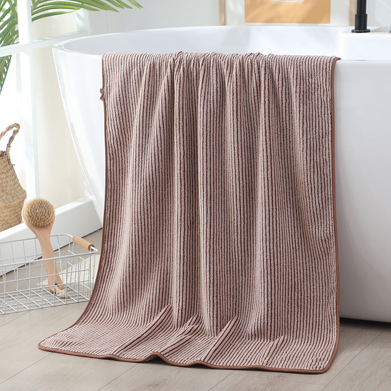 Thickened coral fleece bath towel