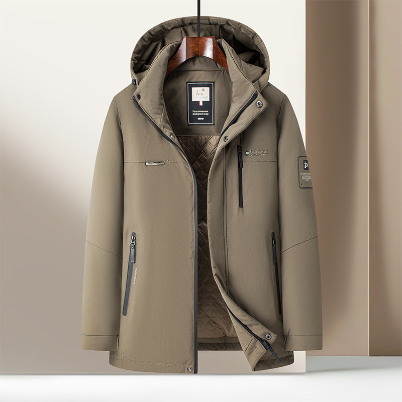 Thickened cotton insulated jacket