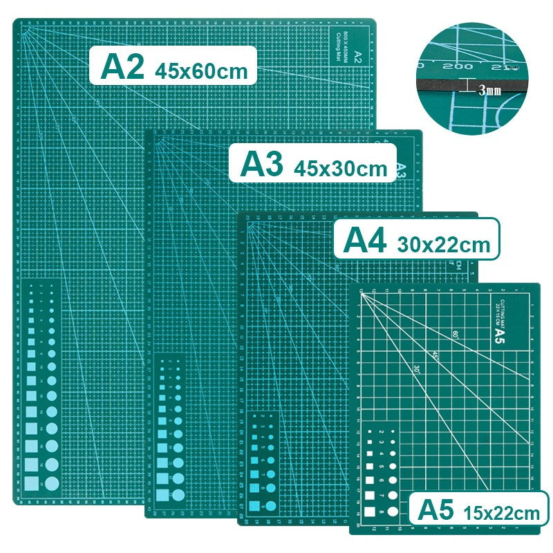 Thickened cutting pad