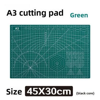 Thickened cutting pad