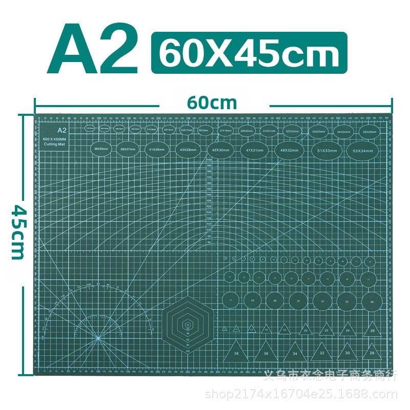 Thickened cutting pad