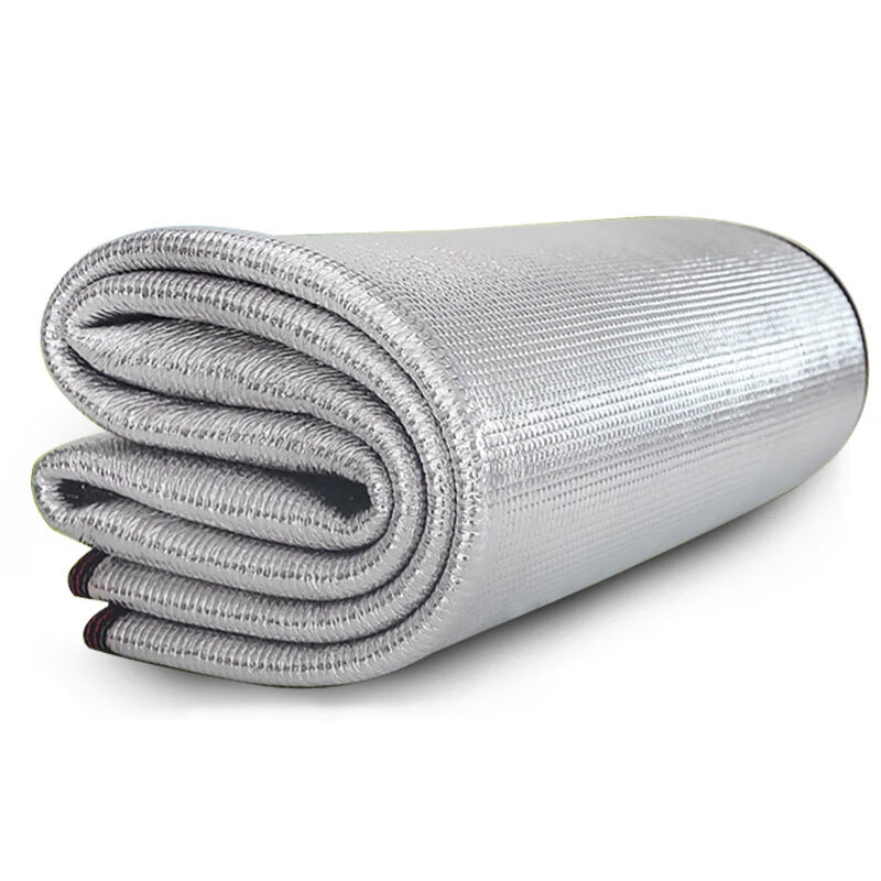 Thickened Double-Sided Aluminum Camping Mat with Storage Bag
