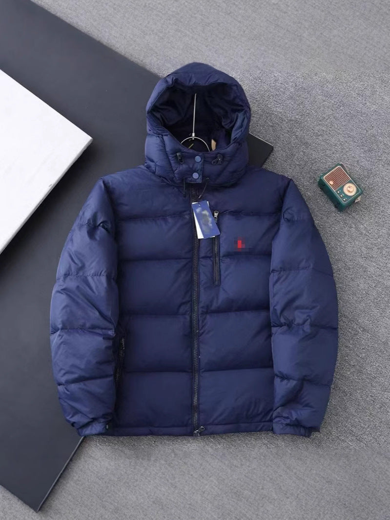 Thickened down jackets for enhanced warmth