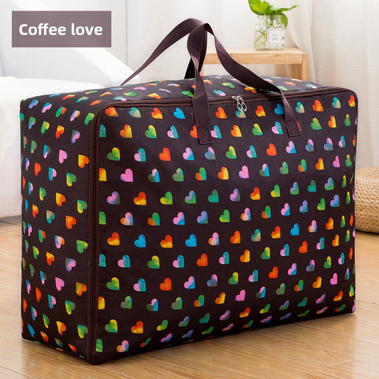 Thickened extra large size quilt storage bag