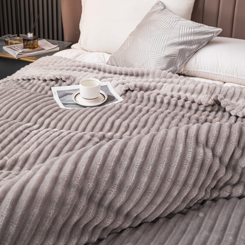 Thickened flannel blanket