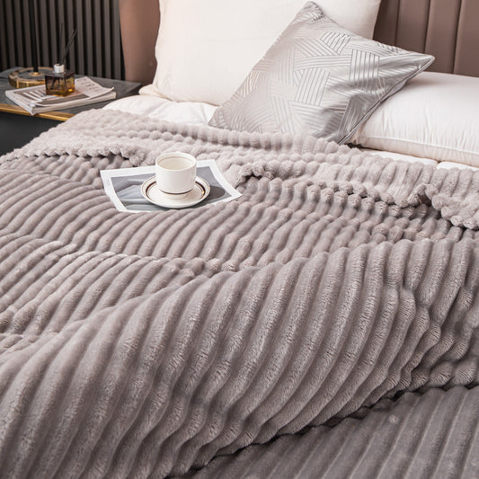 Thickened flannel blanket
