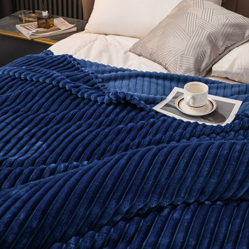 Thickened flannel blanket