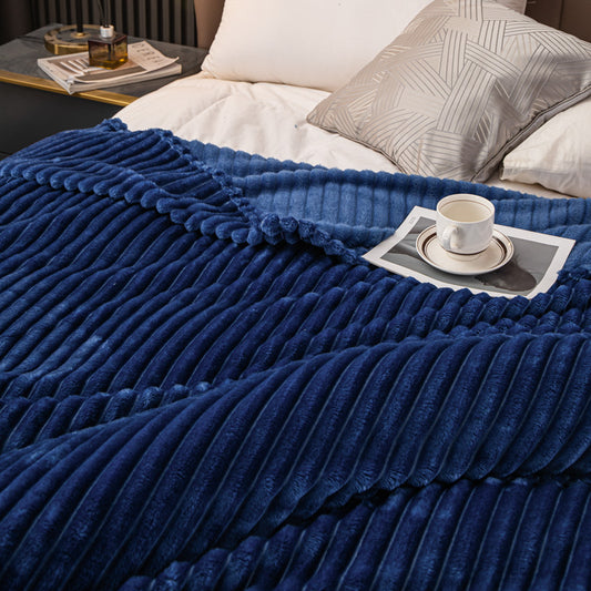 Thickened flannel blanket